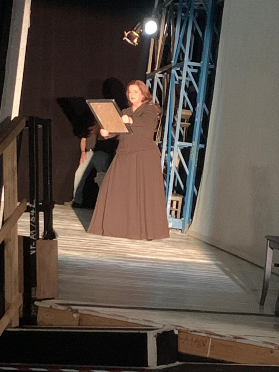 Senta, Seitenbühne, Opéra Bastille, Nov. 2021
