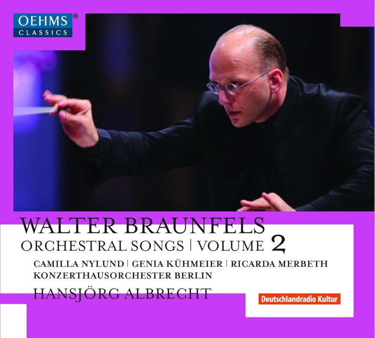 Braunfels: Orchester-Lieder