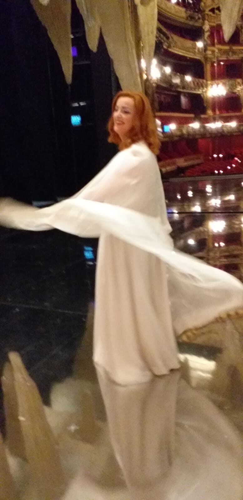 Backstage Isolde in Brüssel