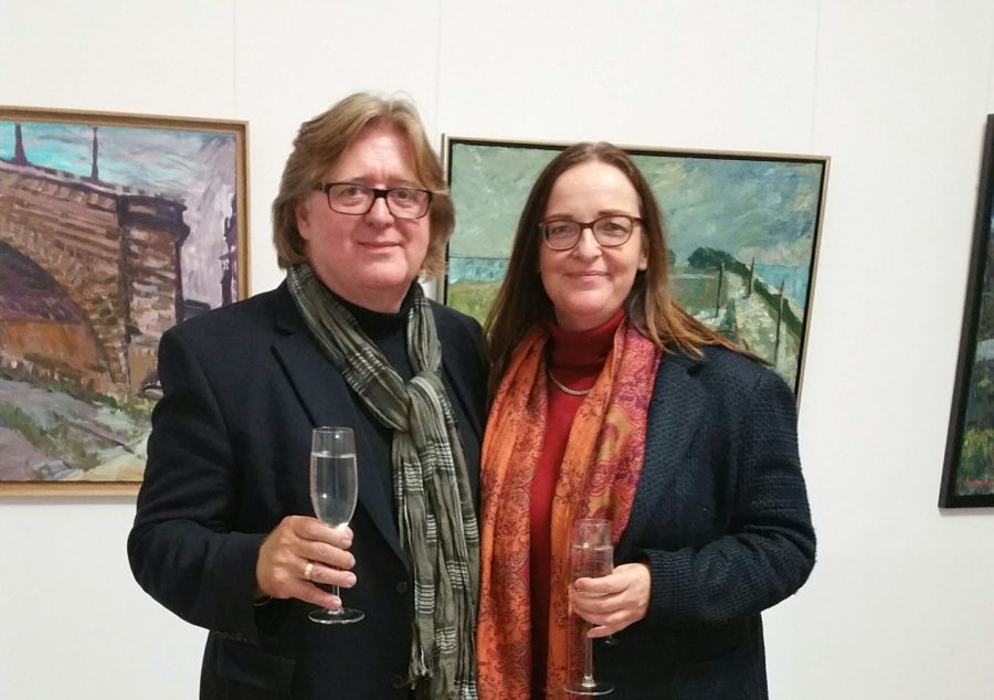 Mit Ehemann Mads Svendsen-Merbeth